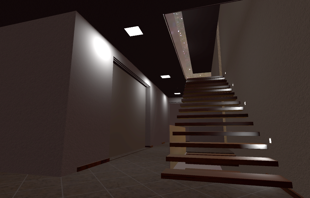 次世代バーチャルスタジオ映像のための指向性面光源シェーディング手法の開発